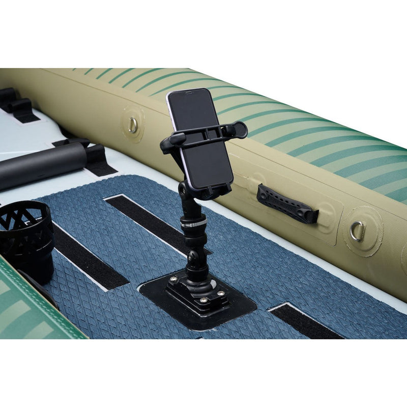 Aqua Marina 13’1 Caliber Angling Kayak 1/2-person. DWF Deck. Foldable fishing seat x1, Cup holder. (paddle excluded)