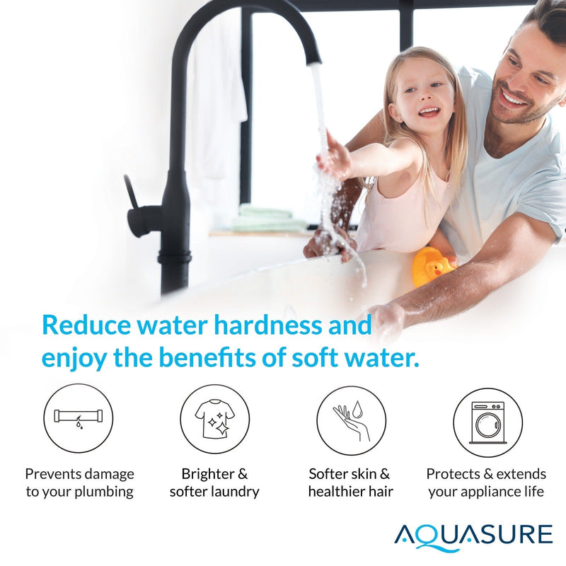 Signature Series | 48,000 Grains Water Softener with 12 GPM Quantum UV Sterilizer System and Triple Purpose Carbon Pre-Filter