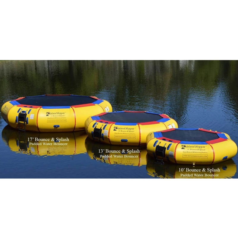 Island Hopper 10' Springless Water "Bounce & Splash" - Recreational Grade - 10'BNS