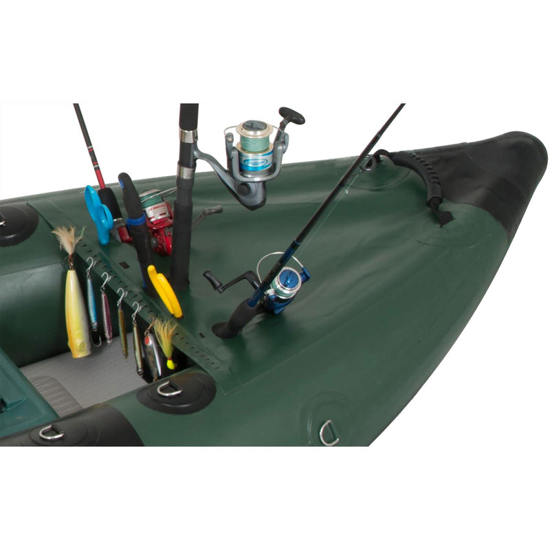 Sea Eagle Fishing Explorer 350FX Inflatable Kayak Pro Solo Package