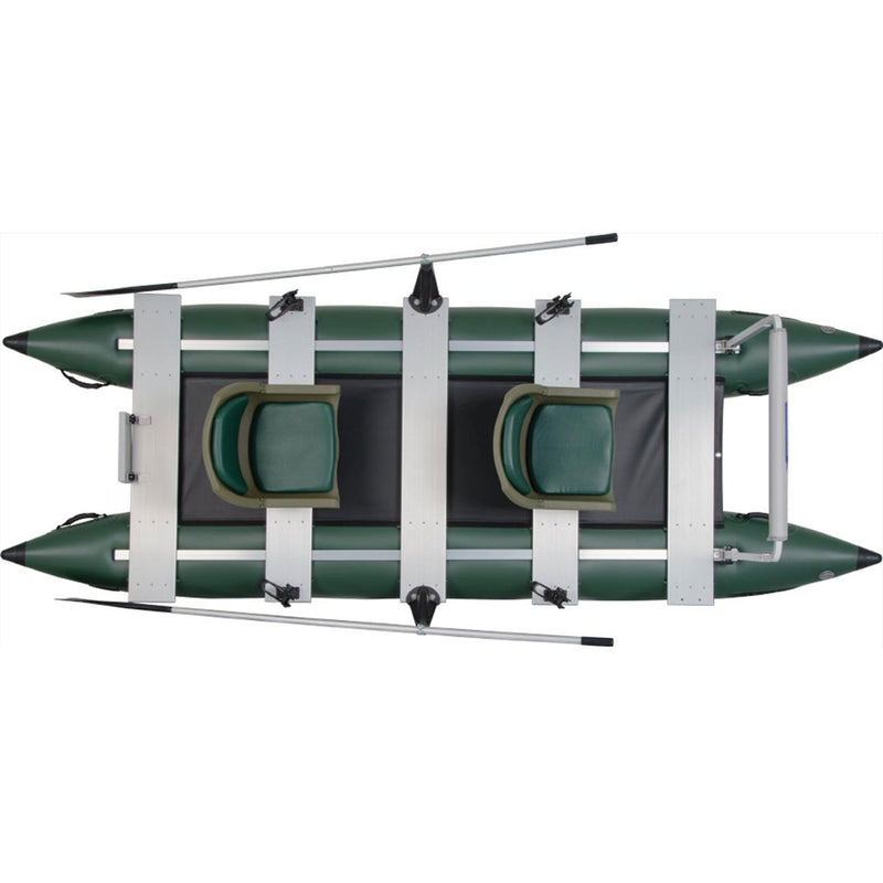 Sea Eagle FoldCat Deluxe Inflatable Fishing Boat Package