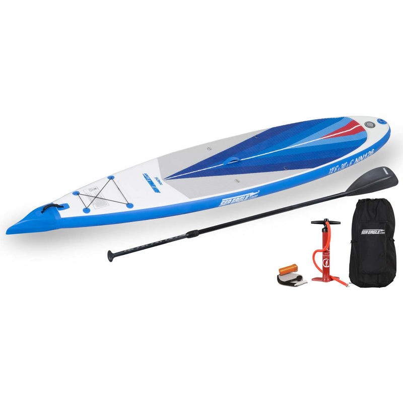 Sea Eagle NeedleNose 126 Inflatable Stand-Up Paddle Board (SUP) Start Up Package