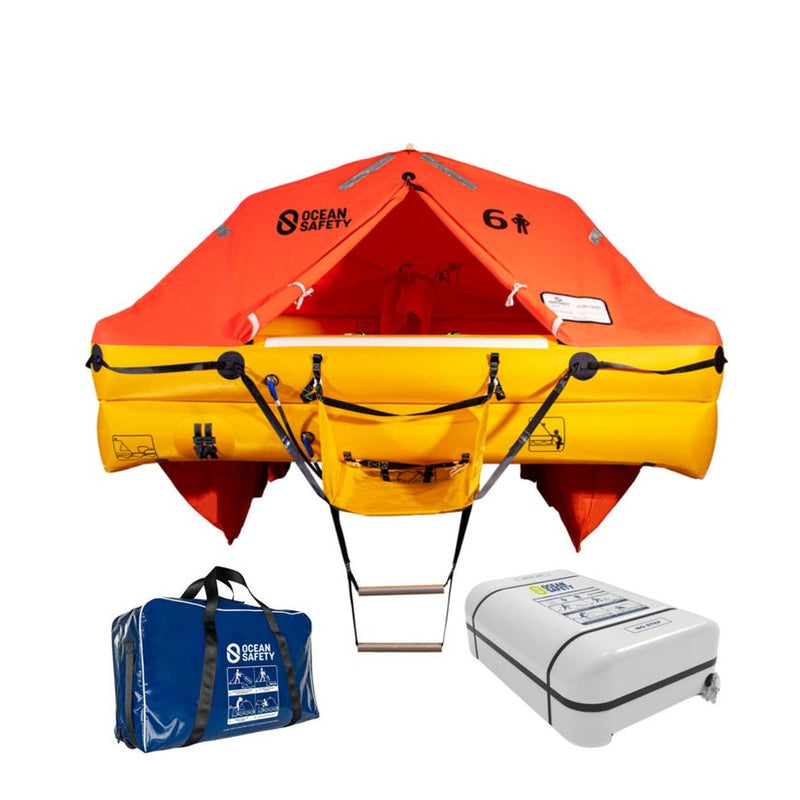 Ocean Safety ISO Life Raft, 4-12 Person - RAF0100